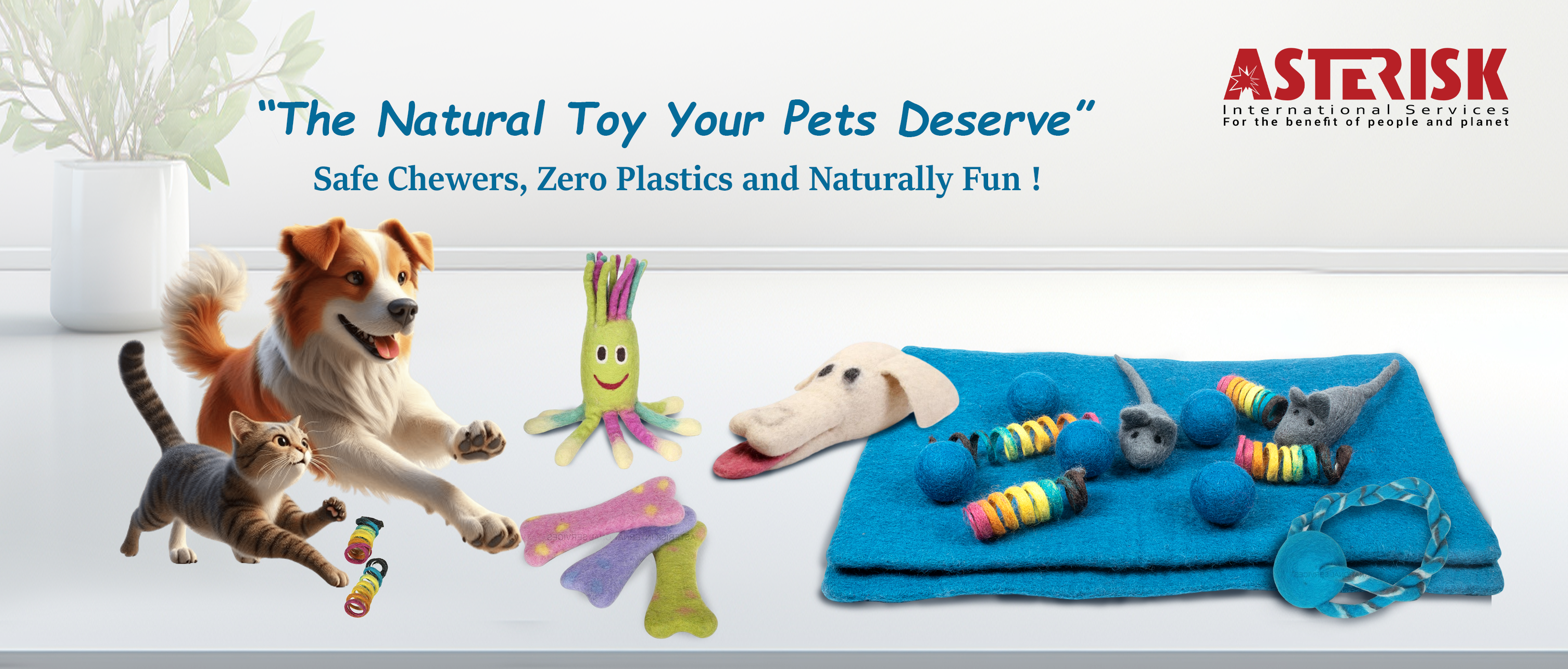 The Ultimate Guide to Felt Pet Toys: Safe, Natural Fun for Cats and Dogs